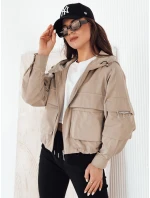 Dámska prechodná bunda BUNOL beige FashionStreet TY4253