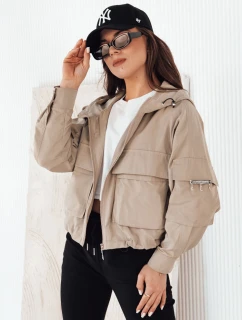 Dámska prechodná bunda BUNOL beige FashionStreet TY4253