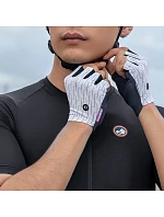 Rockbros MTB cyklistické rukavice veľkosť: XL - bielo-čierne Rockbros MTB cyklistické rukavice veľkosť: XL - bielo-čierne