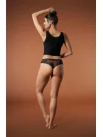 Tangá Peggy Brown spodný diel bikín - Julimex