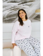 3466 DÁMSKE DLHÉ PYŽAMO ELLA 4XL-6XL