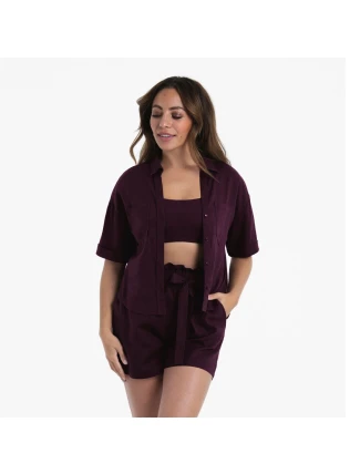 Nohavičky Style Nevis 8657 burgundy - RosaFaia