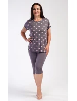Dámske capri pyžamo Polka dot Dámske capri pyžamo Polka dot