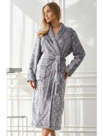 L&L 2552 Cora Long S-2XL dámsky župan L&L 2552 Cora Long S-2XL dámsky župan