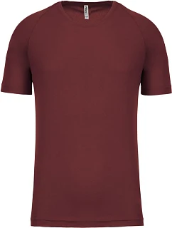 Kariban ProAct PA 438 Pánske športové tričko 20.P438 wine