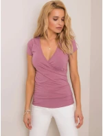 Tričko RV TS 5636.03X tmavoružové Tričko RV TS 5636.03X tmavoružové