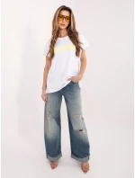 RV tričko TS A1206.84 bielo žlté