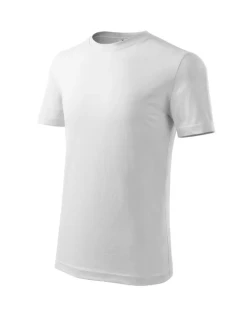 Klasické nové tričko pre deti biele