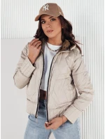 Dámska prechodná bunda FALES hnedá FashionStreet TY4206