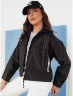 Dámska prechodná bunda EUNIKAR black FashionStreet TY4333 Dámska prechodná bunda EUNIKAR black FashionStreet TY4333