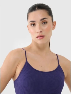 Dámska bezšvová podprsenka s nízkym sedlom 4F 4FWSS25USBAF151-30S