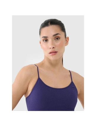 Dámska bezšvová podprsenka s nízkym sedlom 4F 4FWSS25USBAF151-30S