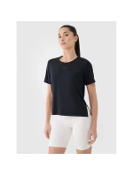 Dámske oversize rýchloschnúce tréningové tričko 4F 4FWMM00TFTSF1829-20S