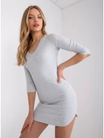 Šaty RV SK 7453.63 svetlo šedá Šaty RV SK 7453.63 svetlo šedá