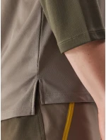 Pánske cyklistické tričko 4F - hnedé