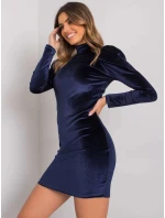 Dámske šaty RV SK 7279.76 Tmavomodrá - Rue Paris Dámske šaty RV SK 7279.76 Tmavomodrá - Rue Paris