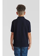 Fruit of the Loom Kids 65/35 Polo Detské piqué polo 16.3417 melírovaná šedá Fruit of the Loom Kids 65/35 Polo Detské piqué polo 16.3417 melírovaná šedá
