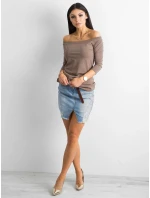 Blúzka RV BZ 4692.99 hnedá Blúzka RV BZ 4692.99 hnedá