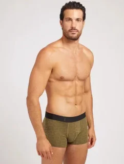 Pánske boxerky 3 pack U2BG01K6YW0 P84S čierna/khaki - Guess