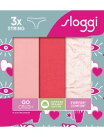 sloggi GO Crush String C3P - RED - SLOGGI RED - SLOGGI
