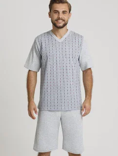 Pánske pyžamo Gucio 1850 v plnej dĺžke 4XL-5XL