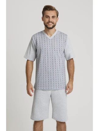Pánske pyžamo Gucio 1850 v plnej dĺžke 4XL-5XL