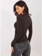 Blúzka WT BZ A1173.51 tmavohnedá