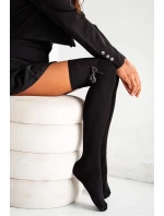 Bavlnené ponožky s mašľou 0774