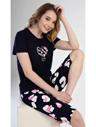 Dámske pyžamo kapri Jana Dámske pyžamo kapri Jana