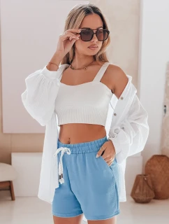 Dámske šortky NOT TOMORROW blue FashionStreet SY0446