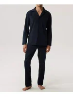 Atlantic BNMP-001 long/r S-2XL pánske pyžamo so zipsom