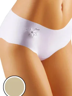 Dámske nohavičky Flower beige - EMILI