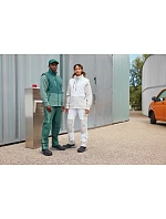 Daiber JN 831 Pracovná mikina s 1/4 zipsom 02.0831 foggy green Daiber JN 831 Pracovná mikina s 1/4 zipsom 02.0831 foggy green