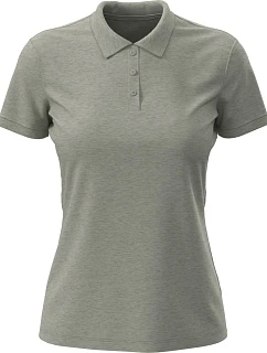 Stedman Lux Polo Women Dámske piqué polo „Lux“ 05.9160 šedá melírovaná