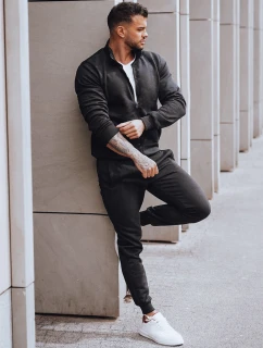 FashionStreet čierna pánska tepláková súprava AX0733