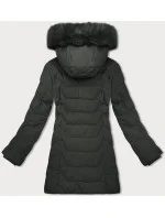 Dámska bunda s kapucňou J Style army (16M9121-136)
