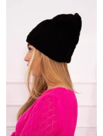 Fleecová čiapka Marta K231 čierna
