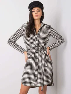 Šaty LK SK 508385 1.94 čiernobielych