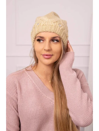 Dámska čiapka Ramona K383 béžová