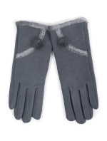 Yoclub Dámske rukavice RES-0026K-AA50-001 Graphite
