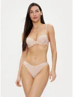 Dámske nohavičky UW0UW02465 TRY sv. béžová - Tommy Hilfiger Dámske nohavičky UW0UW02465 TRY sv. béžová - Tommy Hilfiger