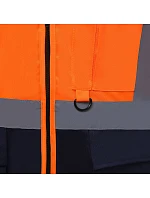 Yoko HVW 801 Hi-Vis multifunkčná vesta 79.W801 červená/čierna Yoko HVW 801 Hi-Vis multifunkčná vesta 79.W801 červená/čierna