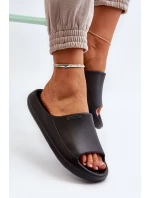 Lekkie Klapki Damskie Big Star NN274A042 Czarne