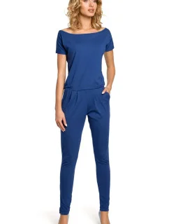 Dámsky overal M065 Modré džínsy - MOE