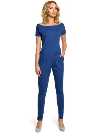 Dámsky overal M065 Modré džínsy - MOE