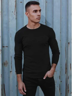 Pánsky sveter wx2226 čierny - DStreet