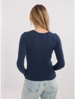 Blúzka WT BZ A1103.85 tmavomodrá