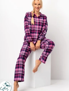 DÁMSKE PYŽAMO LNS 490 B25 2XL-4XL