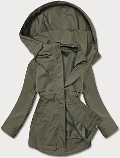 DÁMSKA KHAKI BUNDA S TENKOU PODŠÍVKOU (B8120-11)