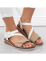 Pohodlné kombinované sandále Rieker W RKR678 Pohodlné kombinované sandále Rieker W RKR678